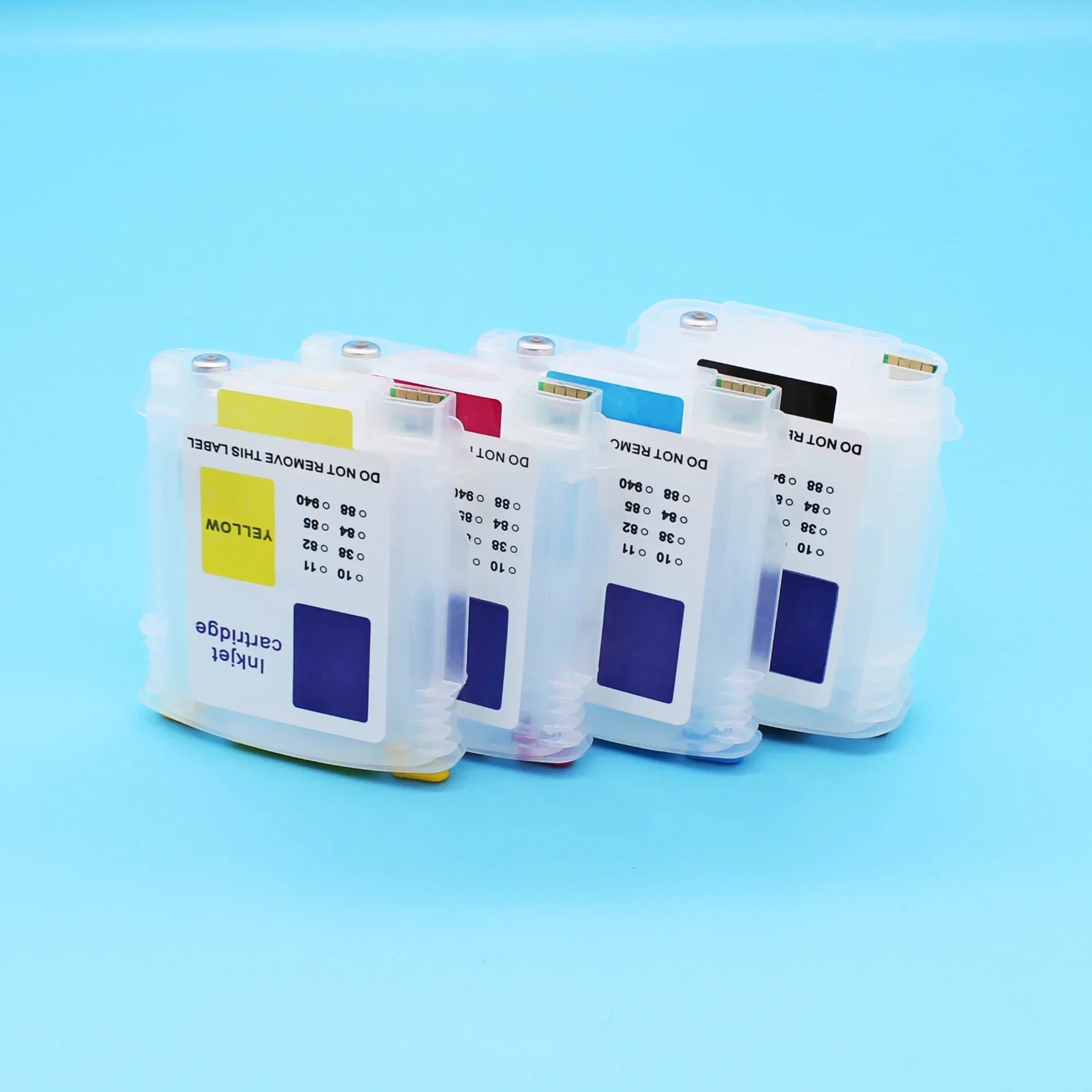 Cartuchos de tinta recargables HP82 para HP 82 con Chip ARC para impresora HP Designjet 500 510 800 100 500PS 800PS HP82 69ml/28ml CMYK
