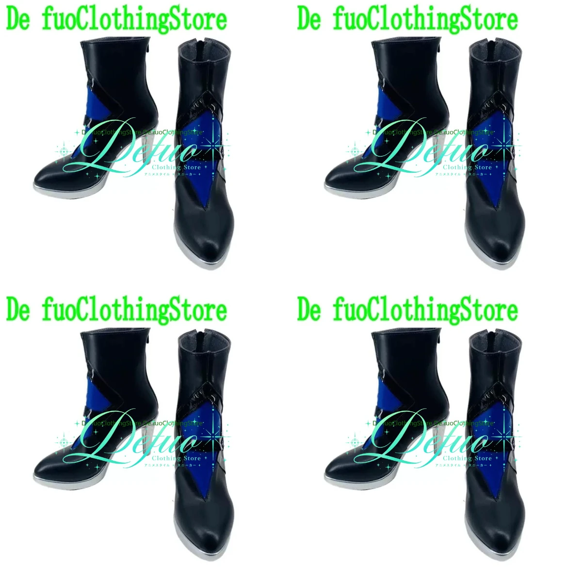 Star Track Honkai Impact Cosplay Halloween Boots Women's High Heels