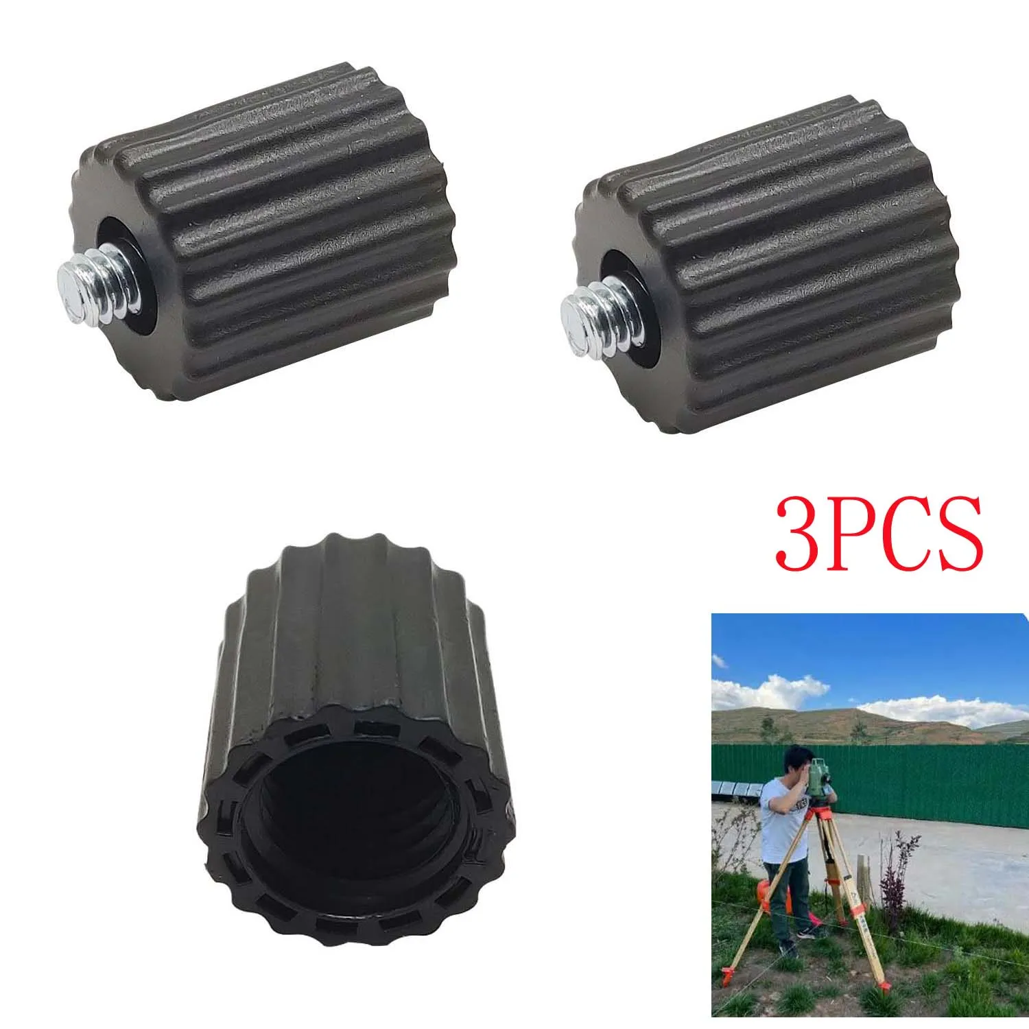 3PCS 5/8 To 6mm Level  Adapter Conversion Head Bracket Adapter Accessories Screw Thread Adapter Power Tools