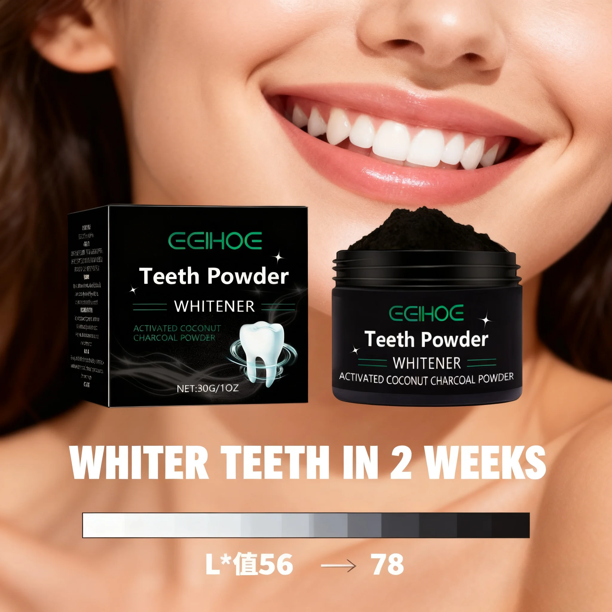 Polvere Naturale Sbiancante pe - Teeth Whitening Baking Soda recensione e prezzo
