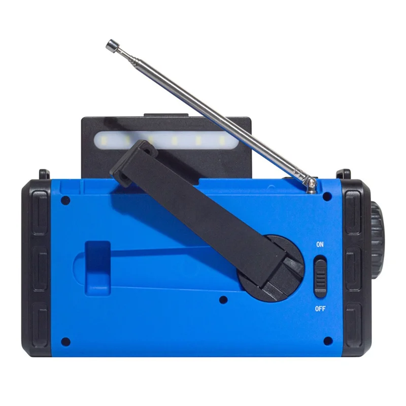 

B63B-радио FM Bluetooth-динамик Трехдиапазонное аварийное радио Портативный солнечный радиоприемник Ручная рукоятка USB-C Зарядка