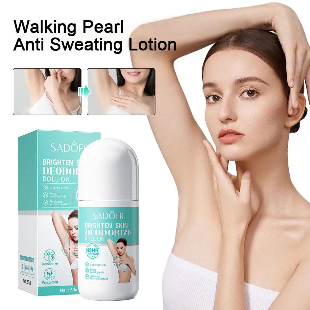 Roll-On Non-Irritating Antiperspirant Strong Comfort Underarm Long Odour Sweat Deodorant Original Control Lasting T7T2