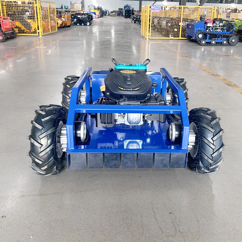 CNMC All-terrain Robotic Lawn Mower High-quality Easy Operation Radio Control Safety Auto-Stop Blade CE EPA Certified