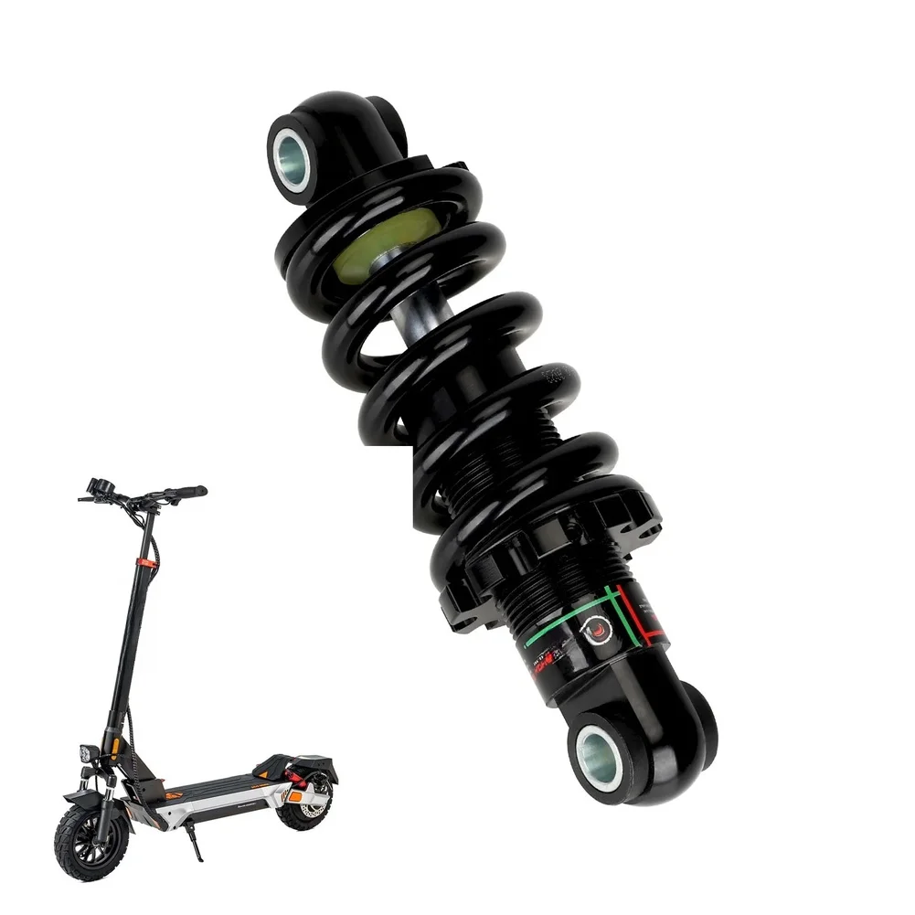 

Black Aluminum Alloy Rear Shock Absorber Suspension Spring For Kukirin G4 Max Electric Scooter Damper Replacement Parts