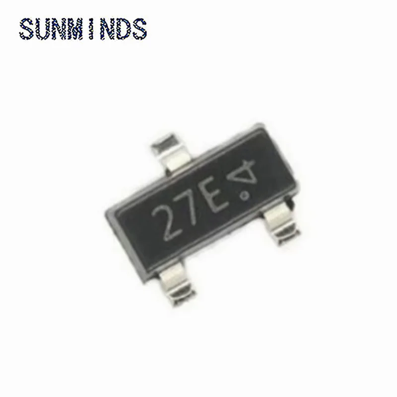 30PCS NUP2105L NUP2105LT1G Screen Printed 27E ESD Anti-static Protection Tube SMD SOT23