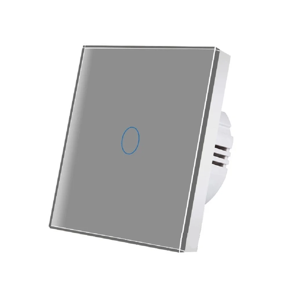 No Spark Touch Switch Operation Touch Switch 86 Touch Switch LED Load 5-150W gang Electrical Life 100000 Times For Living Room