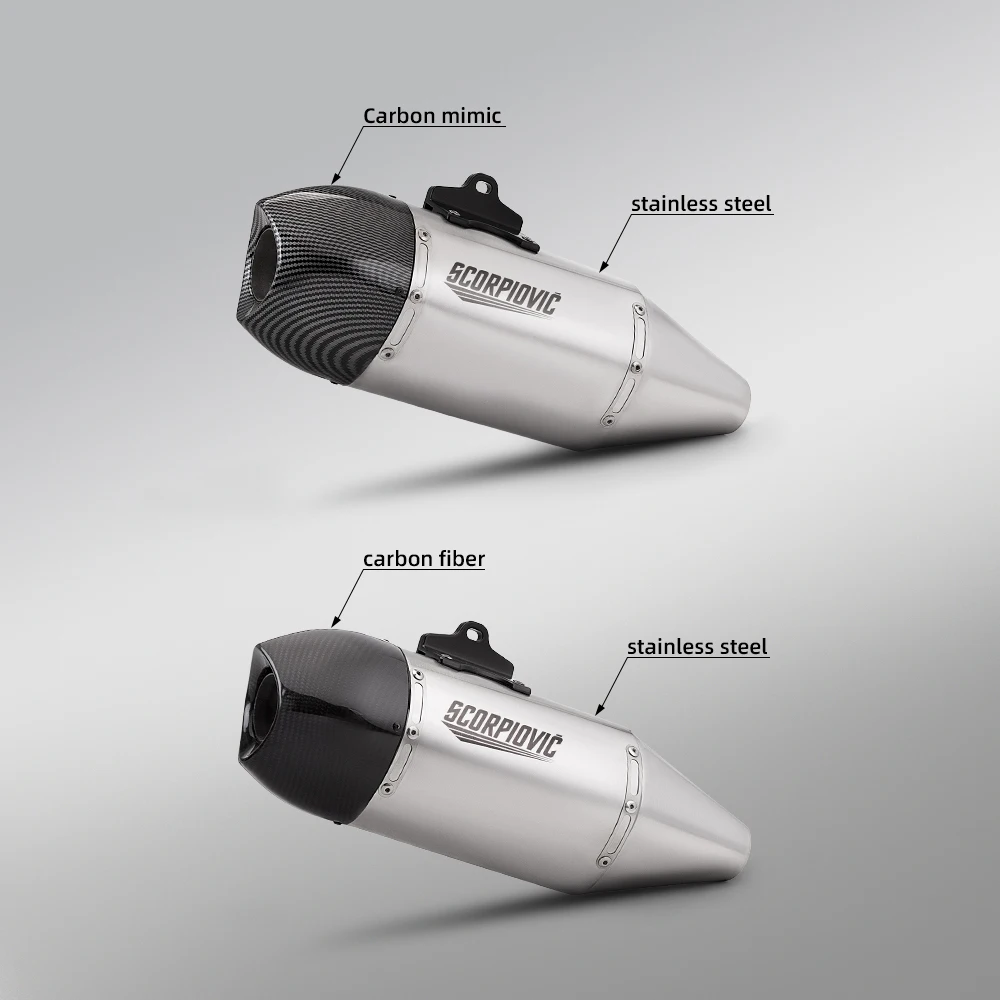 

Глушитель выхлопной системы для мотоциклов GSX8S, CB400F, MT03, DUKE1290, NSS750, XSR155, NMAX155, RS12