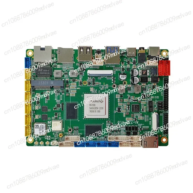 RK3588 main board artificial intelligence industrial control live broadcast machine NVR edge computing Android board
