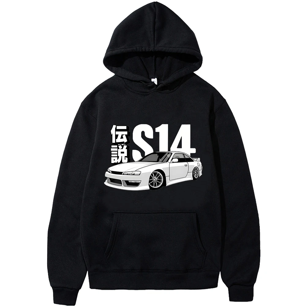 

Sports car printed men's Hoodie Japanese anime car pattern Hoodie men's street casual long sleeve pullover New trend men's coat