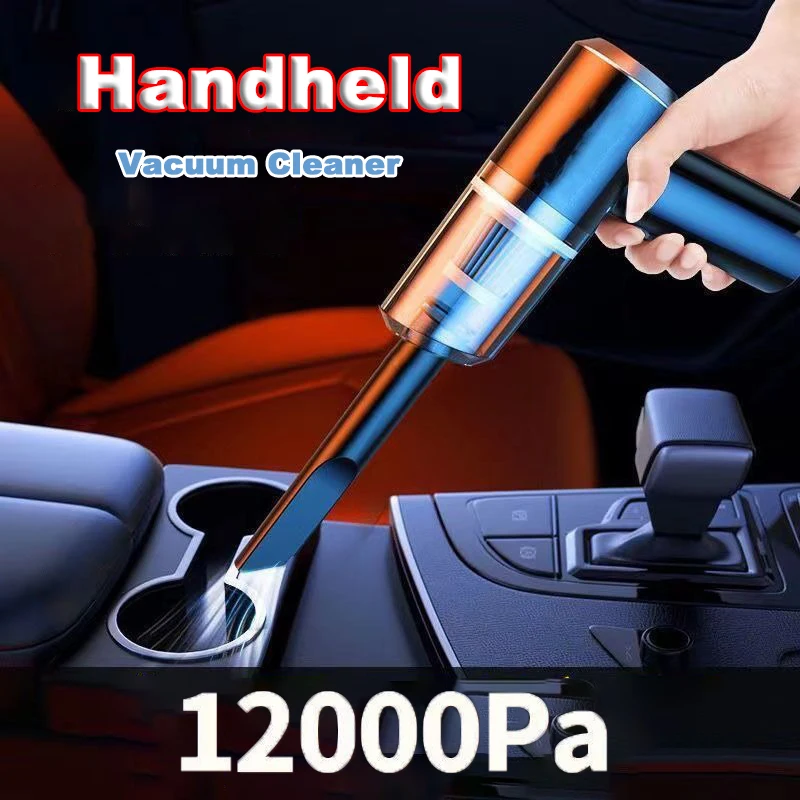 6000Pa Wireless Vacuum Cleaner 120W Handheld Wireless Car Vacuum Cleaner Strong Suction Auto Vaccum Cleaning Cleaner