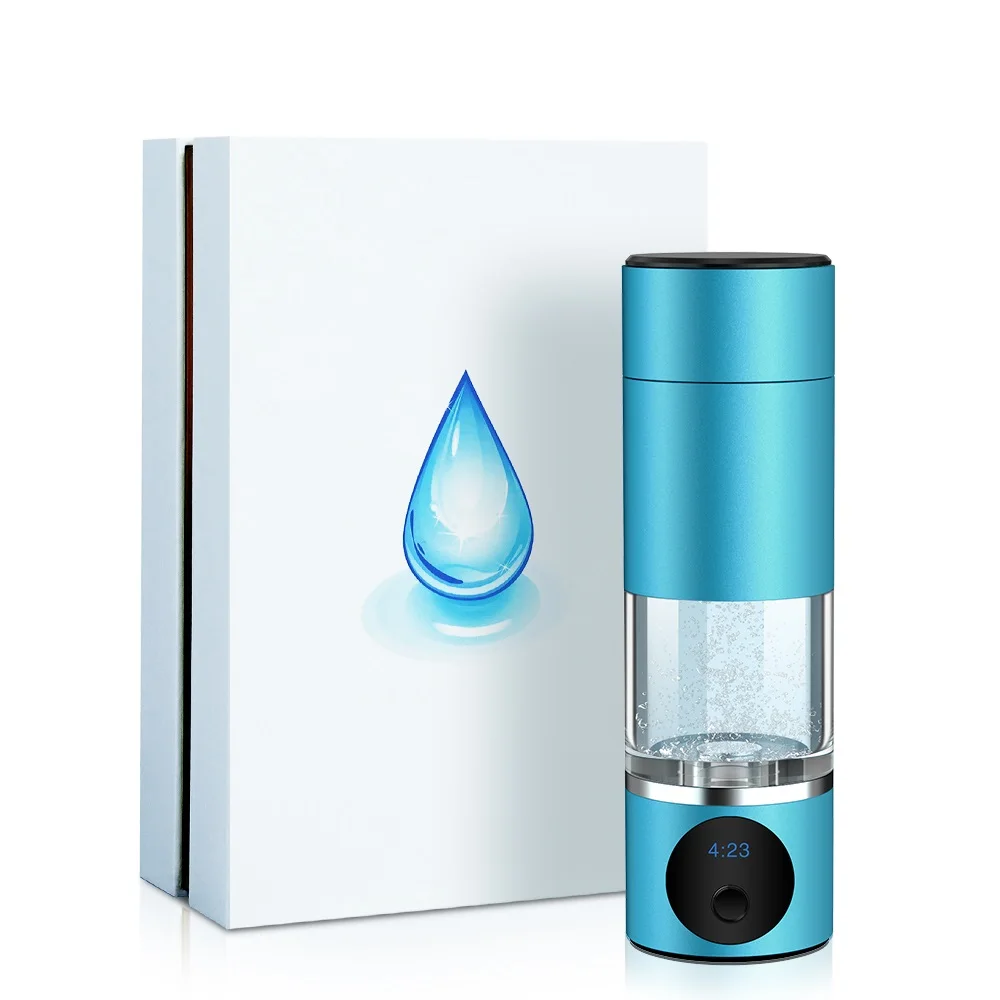 6000ppb Hydrogen-Rich Water Cup Purifier H2 Water Filter 2024 Portable Premium Hydrogen Water Bottle Generator