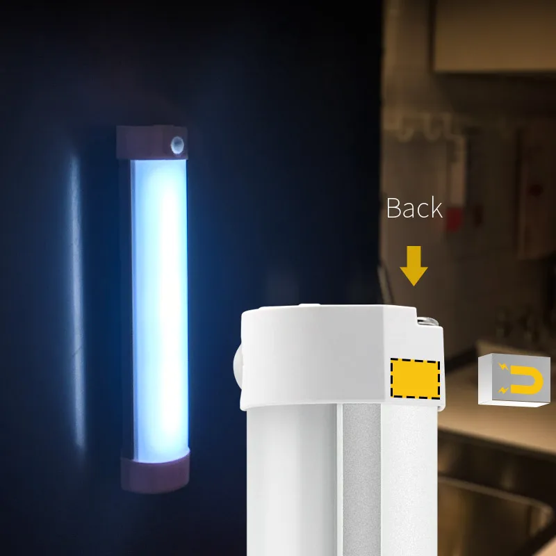 Luz de Camping con Control remoto, lámpara de pesca Bivvy, luz Led magnética SOS de emergencia para acampar, recargable, portátil para exteriores,