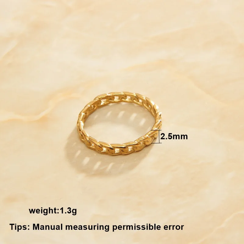 SOMMAR Hot Selling 14KGP Gold plated  Girl wedding rings Simple chain Jewelry on the neck Fashion Popular Luxury Jewelry