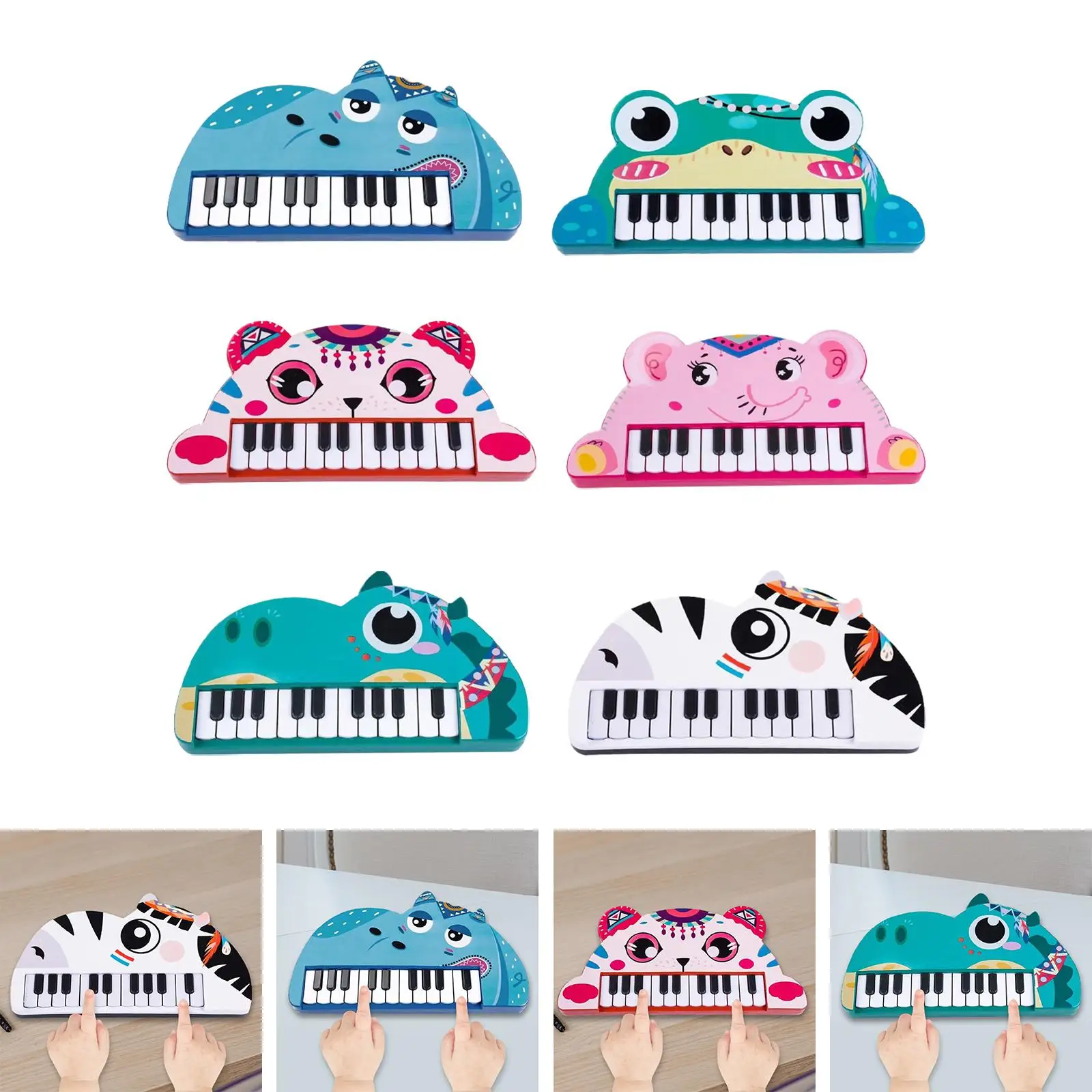 Toddlers Piano Toy Portable Electronic Organ for Children Boys Girls Age 3-5