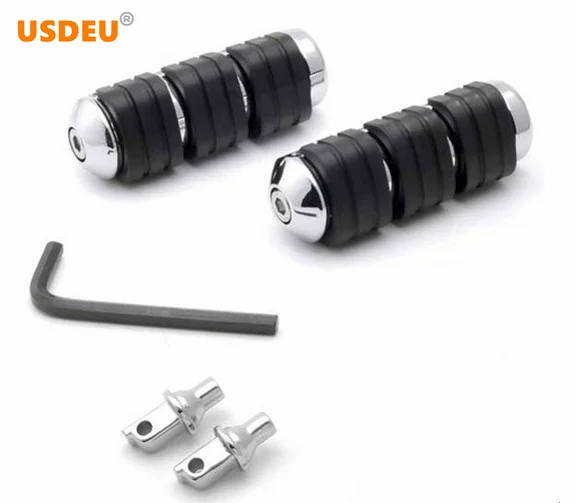 Pegs de pé para 1995-2006 Suzuki Intruder 1400 (Frente) 1995-2006 Suzuki Boulevard S83 (Frente) 1997-2004 Suzuki Marauder 800 (Frente