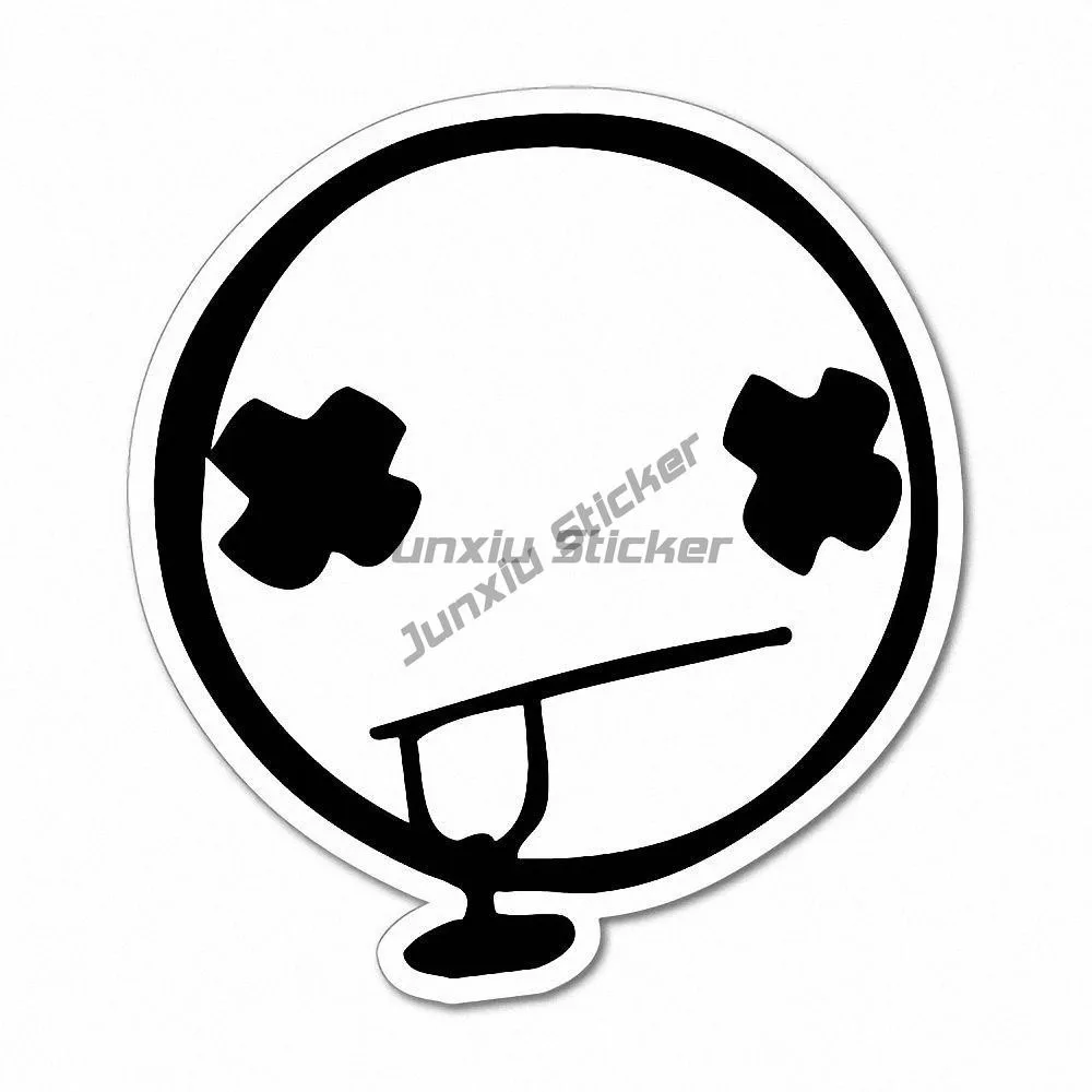 

NUMB FACE Sticker Decal JDM Car Drift Vinyl Funny Turbo Camper Windows Decorative Decals Suv Tents Outdoor Camping Sticke
