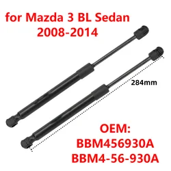 2Pcs BBM4-56-930A Car Rear Trunk Boot Tailgate Gas Struts Lift Support Rod Bars for Mazda 3 BL Sedan 2008-2014