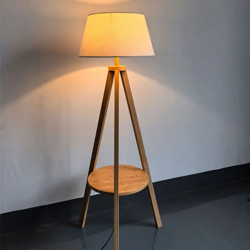 Premium Nordic style can be stored, triangular floor lamp next to the sofa in the living room