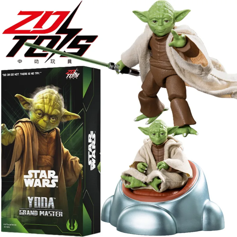 zdトイズ-スター・ウォーズ-ヨーダ・グランドマスター-アクションフィギュア-おもちゃ-コレクターズモデル-ドール-可動関節-デスクトップオーナメント-誕生日プレゼント