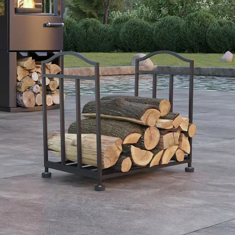 Burning bracket, firewood stand, outdoor camping, firewood stacking and storage