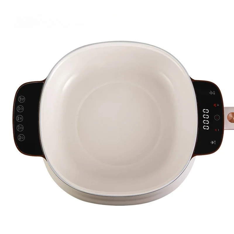 

Electric hot pot with steamer, multi-functional, removable and easy to clean, easy to cook