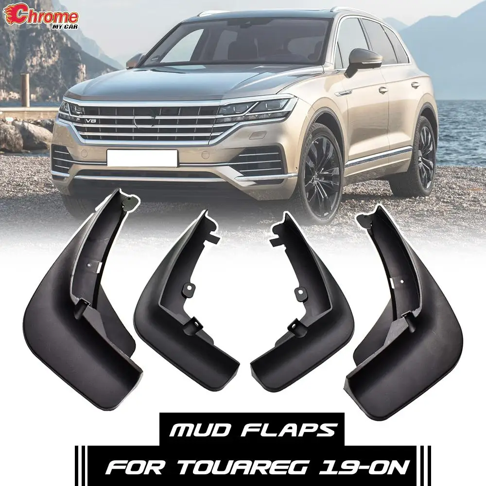 Mud Flaps For VW Touareg 2019 2020 2021 2022 MK3 Set Mudguards Fender Splash Guards Mudflaps Guards Protector Car Accessories