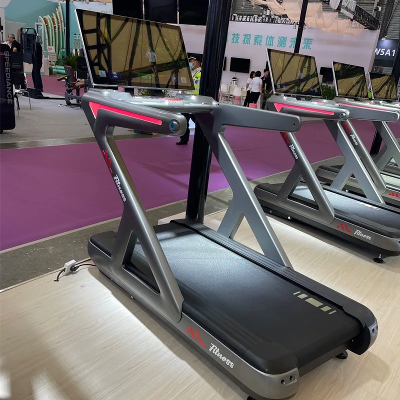 Commercial treadmill Wide treadmill Adjustable slope Pure business intelligence Touch screen Smart treadmill