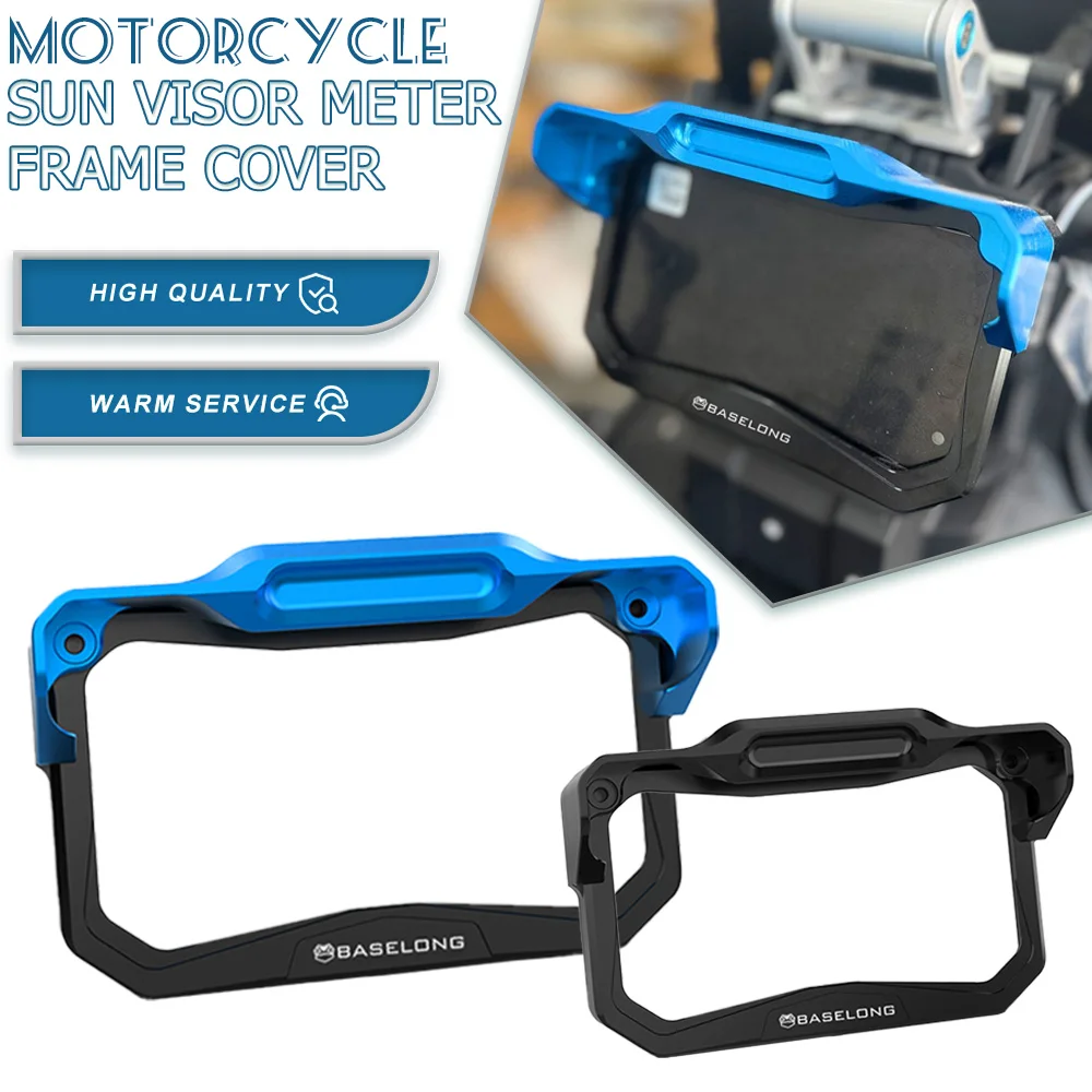 

For CFMOTO 450 MT 450MT Ibex450 2024 2025 2026 Motorcycle TFT Guard with sun visor Meter Frame Cover Screen Glare Shield Guard
