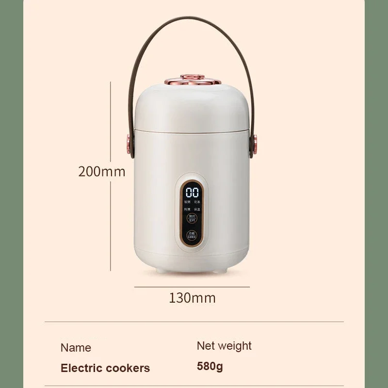 Health Tea Water Boiler Stew Hot Pot Soup Porridge Slow Cooker Rice Cooking Heating Lunch Box Food Warmer 110V Electric Kettle