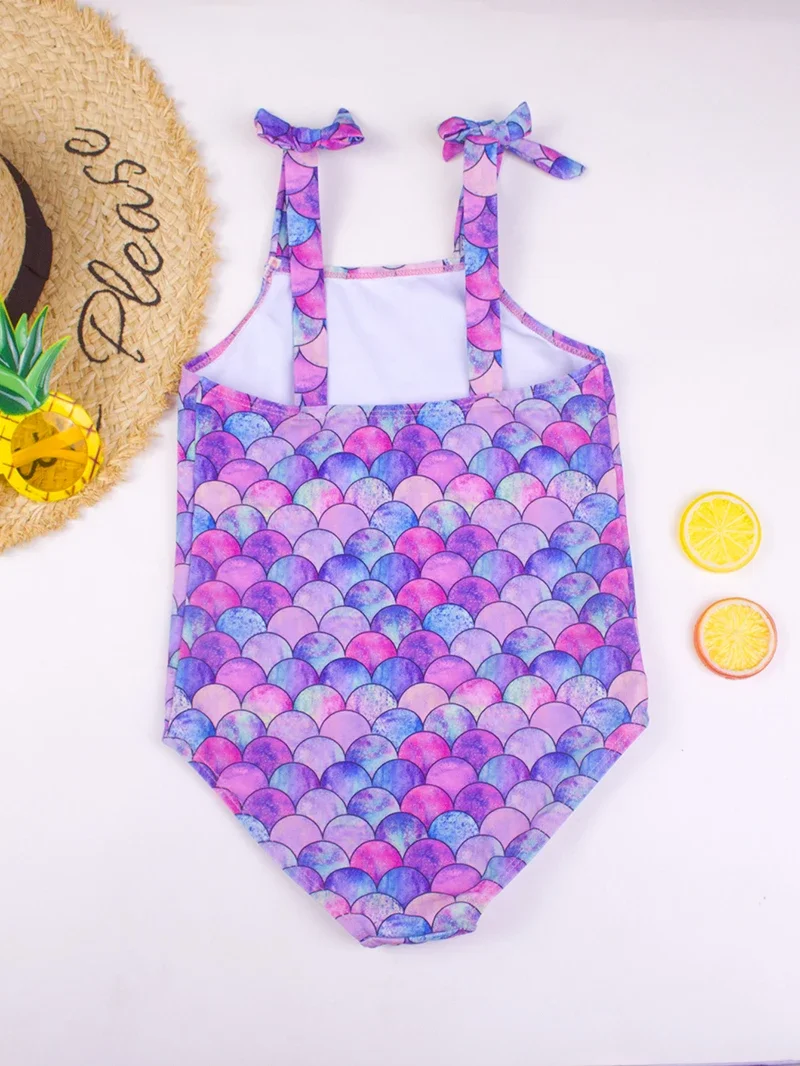 Summer Swimming Wear 7-10 years Kids Swim Suit Mermaid Swimsuit Swimwear Bathing Suits Girls One-Piece Swimming Clothes