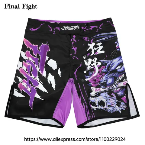 BJJ MMA शॉर्ट्स ग्रैपलिंग फाइट शॉर्ट्स वयस्क जूनियर मिश्रित मार्शल आर्ट किकबॉक्सिंग फिटनेस जिम स्पोर्ट्स वियर पुरुष बॉक्सिंग पैंट 2025 10 best sales एमएमए बीजेजे - №8