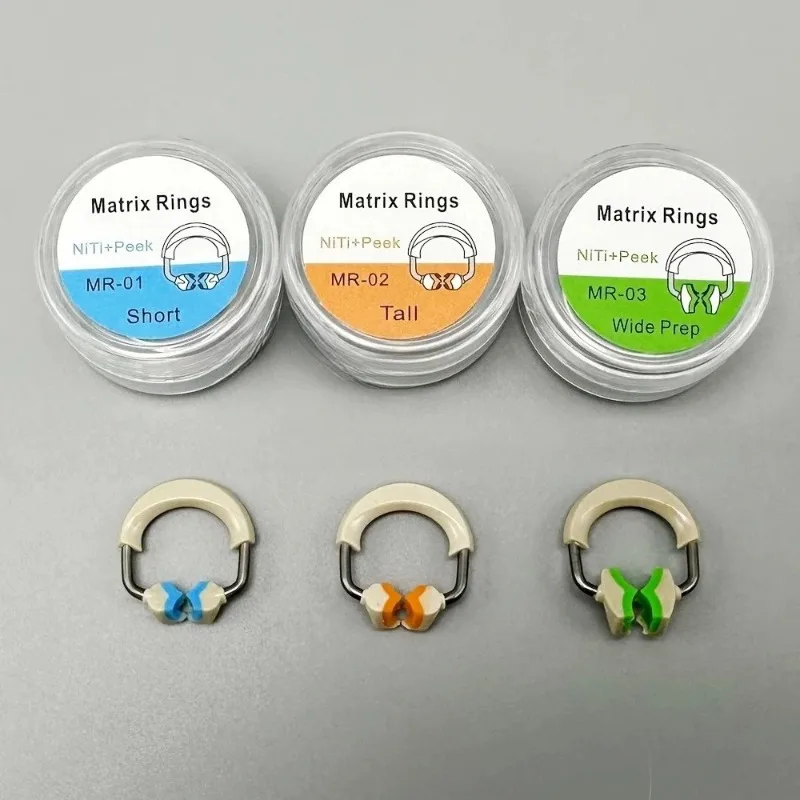 Matrices Clip Ring Matrix Bands with Holes Sectional Contoured Matrices V3 3.5/4.5/5.5/6.5mm Lab Supplies s - view 3