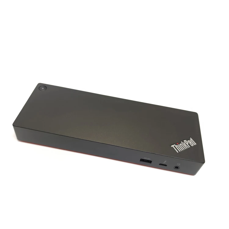 ThinkPad-Estação de ancoragem Thunderbolt 3, Estação de ancoragem Gen 2, Doca da estação de ancoragem 40AN0135US 40AN0135EU com adaptador AC, Cabo Thunderbolt