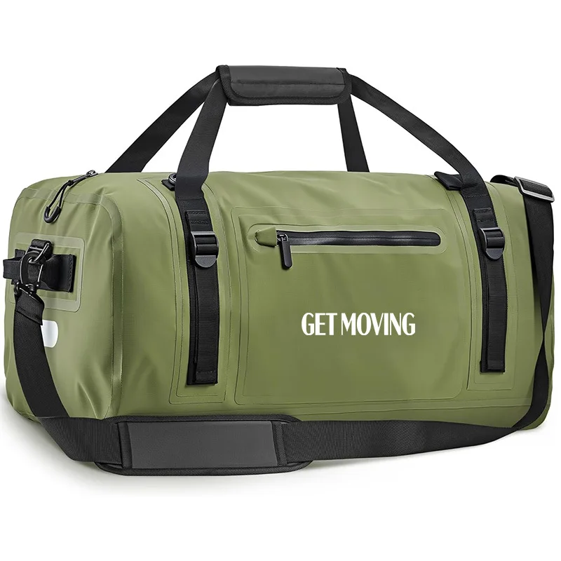 30L 50L 70L Waterproof Motorcycle Tail Bag, PVC Large Capacity Rear Seat Luggage, 3-in-1 Crossbody Backpack Handbag for Touring