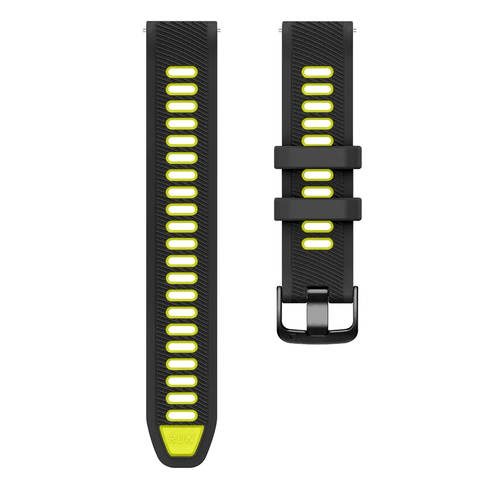 Universelles 22-mm-Sport-Silikonarmband für Garmin Forerunner 265 255 Musikband für Vivoactive 4/Venu 4 45 mm Armband-Uhrenarmband – Detail 19