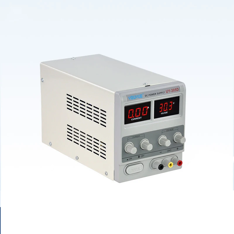 UY 305D 0-30V 5A high-power DC regulated power supply digital display Adjustable mobile phone maintenance DC power supply