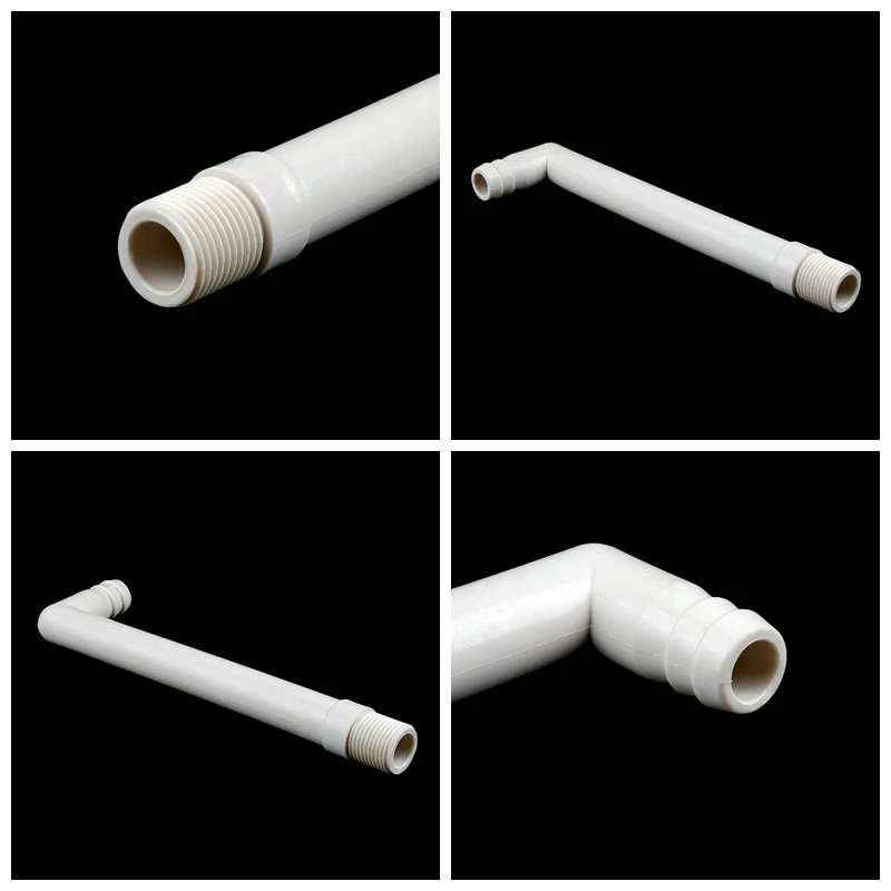 Aquarium Fish Tank Connector Pipe Tubing Hose Fitting Garden Watering Joints Lengthening Pagoda Elbow 1-10PCS 1/2'' 3/4''