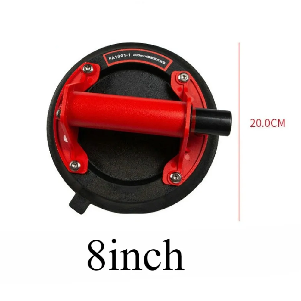 1-2Pcs Vacuum Suction Cups Heavy Duty 8inch with Handle Granite Ceramic Glass 200kg Loading for Handling Large Glass
