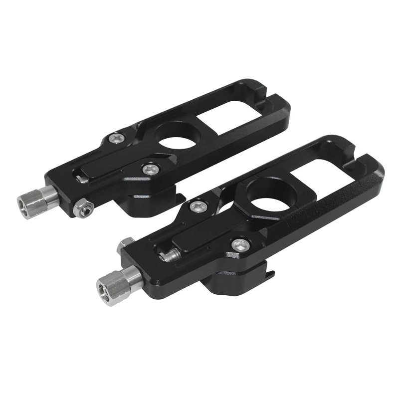 Rear Wheel Axle Blocks Chain Adjusters Tensioners Kit for KAWASAKI