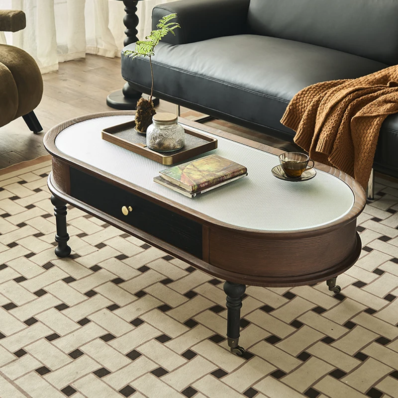 

Multifunctional Coffee Tables Sturdy Base Table Basse Living Room Serving Table Ideal Home Sturdy Base Home Furniture