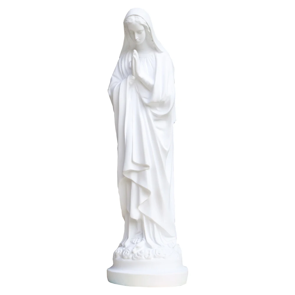 Virgin Mary Sculpture, Catholic Reigious Figurine, Home Decoration, Catholic Decor, Height 45cm