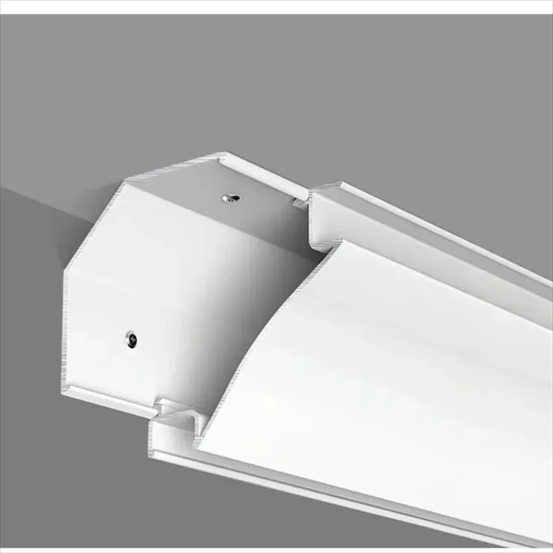 1.5m/pcs Angle Install Aluminum Channel Corner Profile without Ceiling LED Linear Aluminum Profiles Light Washing Strip