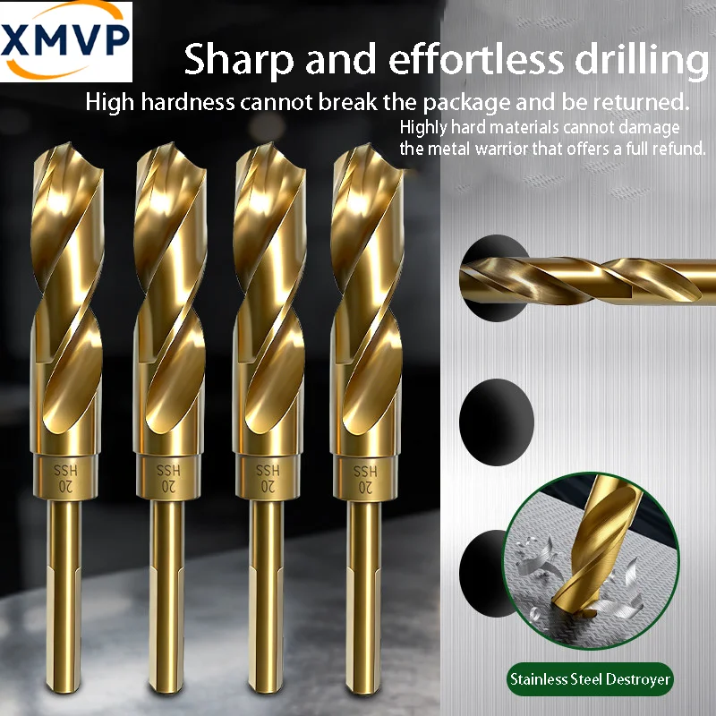 

Сверло с малым хвостовиком 6542 для электрических дрелей, для сверления железа, нержавеющей стали, специальной быстрорежущей стали, для обработки древесины и твердых материалов.