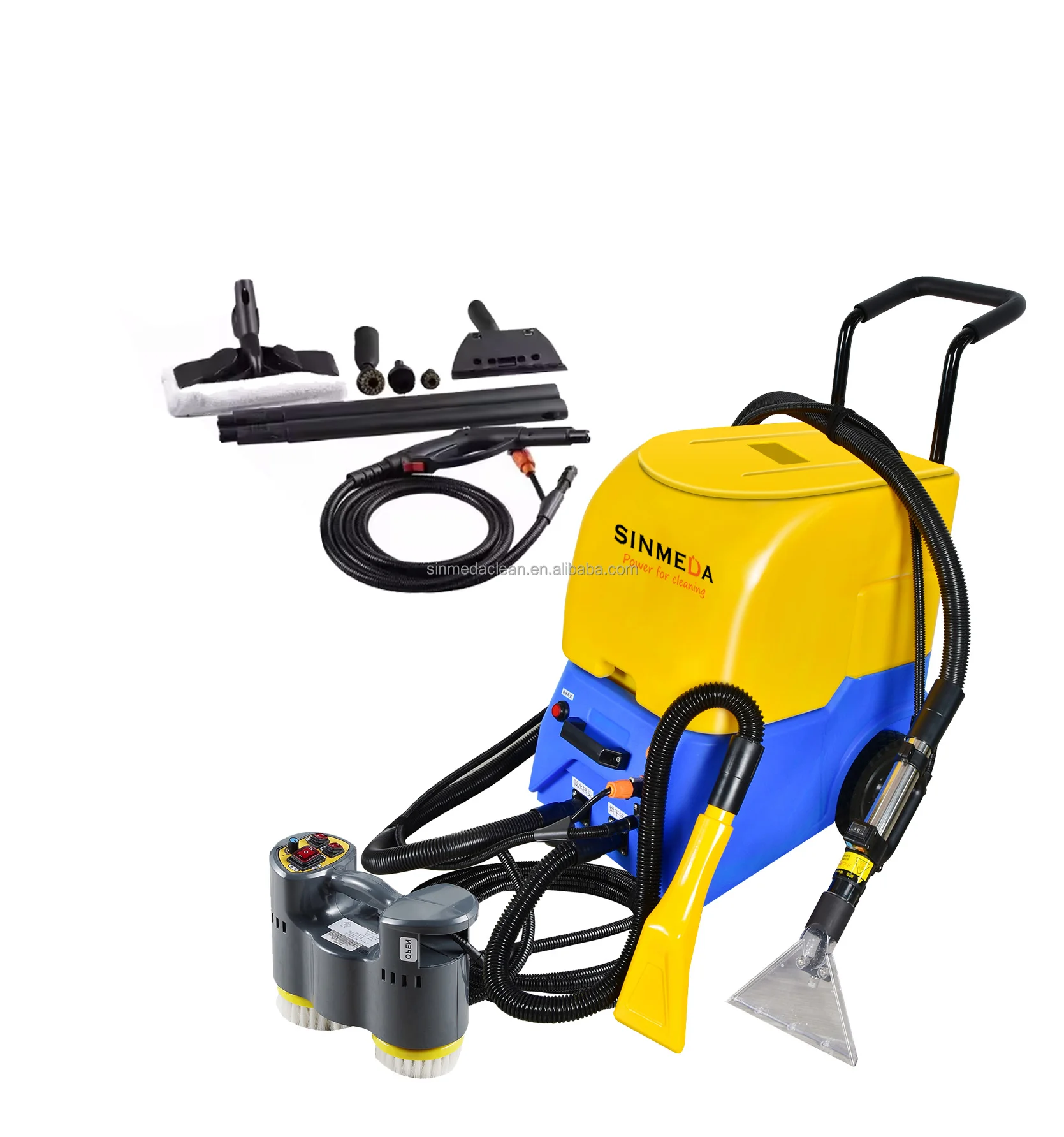 OEM الكهربائية المحمول غسيل السيارات النازع 110 فولت/120 فولت/220 فولت/230 فولت معدات التنظيف مولد بخار منظف السجاد لغسيل السيارات #2