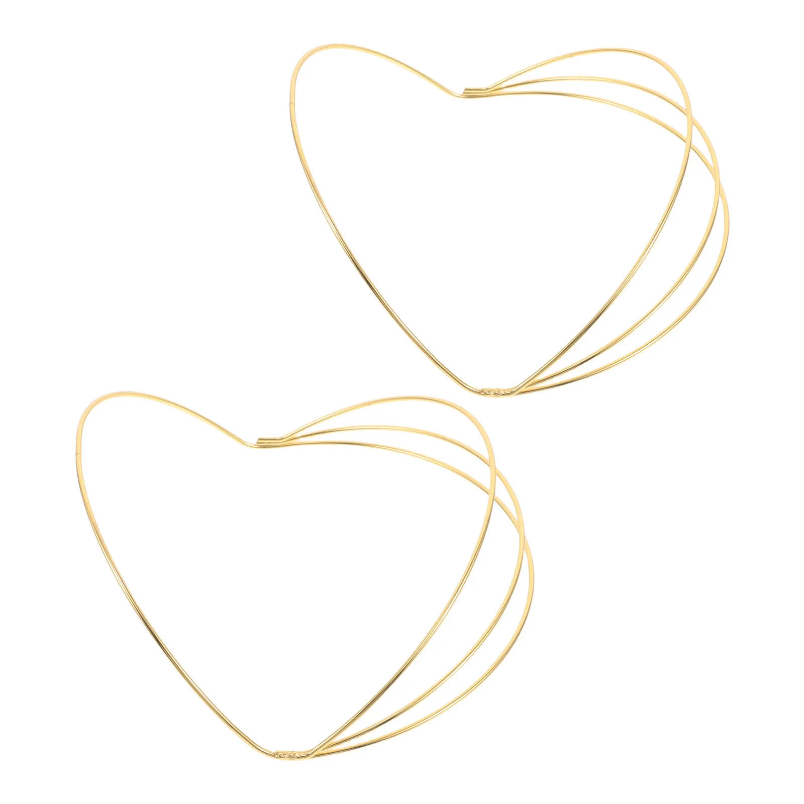 

2 шт. Многослойная основа для короны/головного убора для ханьфу, металлическая рамка для тиары, основа для рукоделия, удобная и надежная фиксация волос