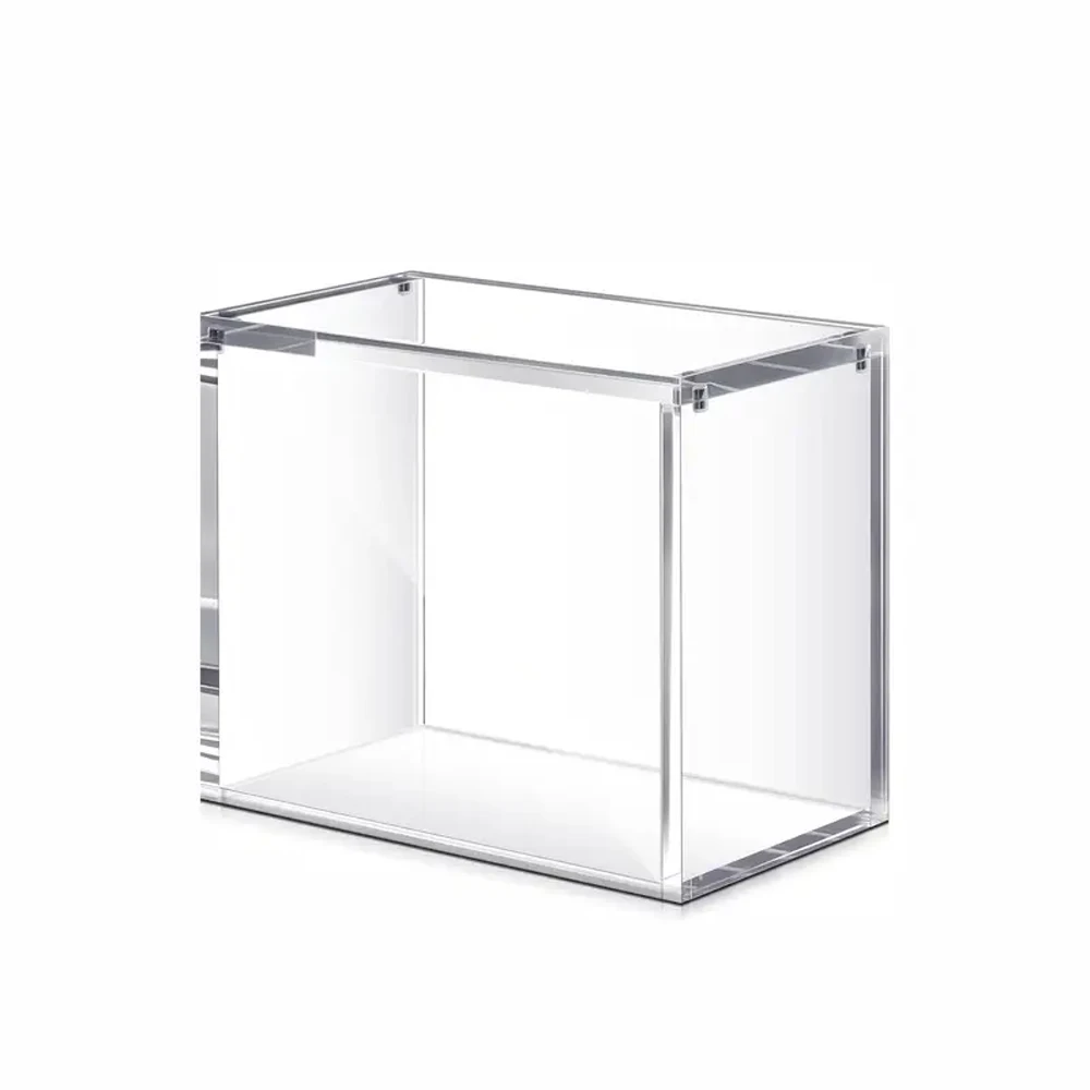 5mm acrylic stackable display box, compatible with Booster Box transparent magnetic buckle protective box