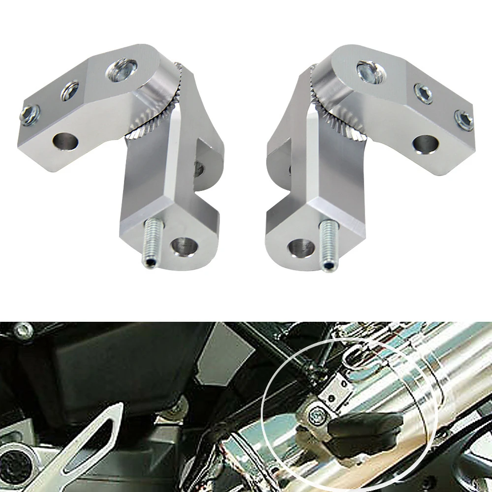 For BMW R 1200GS RT R1200GS R1200RT Adventure LC Motorcycle Accessories Driver Passenger FootRest Foot Peg Lowering Bracket