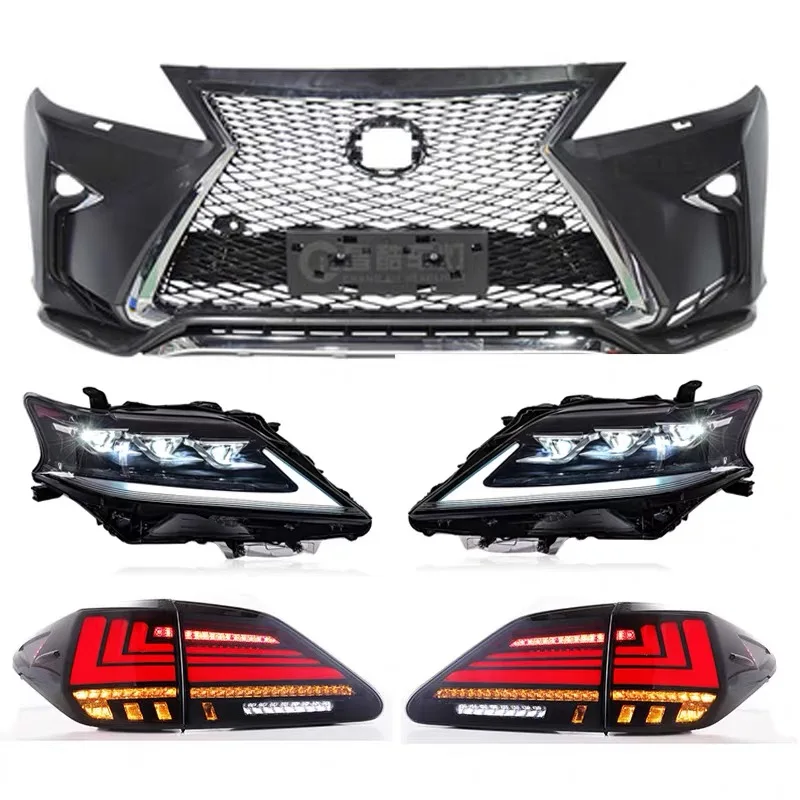 Applicable to the 09-15 Lexus RX270 tail light assembly 330350450H Lexus modified LED flow light steering