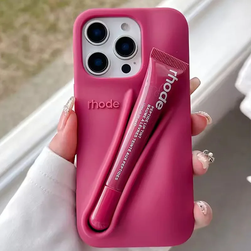 Makeup Brand Hot Multicolored Lemontini Lip Gloss Case for IPhone