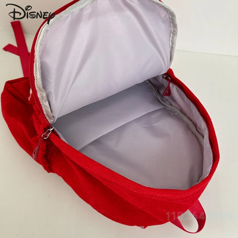 Disney Fox Nick 2025 New Plush Backpack Cartoon Versatile Large Capacity Cartoon Doll Backpack High Quality Student Backpack